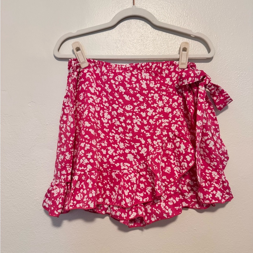 Floral Pink Women's Skort